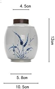 Rahyma Weiping - Keramika Sadržaj urne za pepeo Pogrebne urne kutije Dekorativni urn Ručno izrađeni memorijalni ljubimac Mini ukrasni
