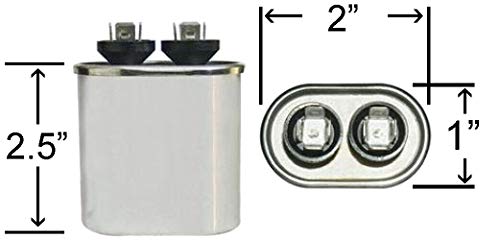 KlimatK ovalni kondenzator - odgovara vremenskim kraljem 43-20847-16 | 15 UF MFD 370/440 VAC VAC