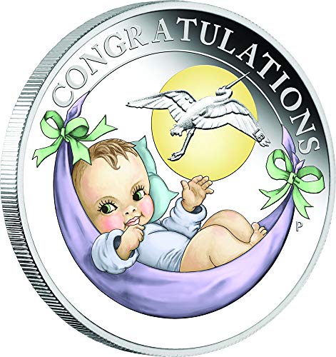 2021 DE Moderna prigodna Powercoin novorođenče srebrni novčić 50 centi Australija 2021 Dokaz