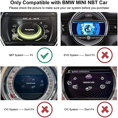 Road Top Wireless Carplay dekoder Retrofit kompleta za BMW Mini Cooper One Hatch Clubman F55 F56 F54 F57 NBT sistem 2014-2018 godina,