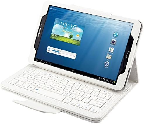 Tablet računar 2 u 1 za Galaxy Tab A 7.0 T280 / T285 odvojiva liči tekstura horizontalna preklopna kožna futrola + Bluetooth tastatura sa držačem