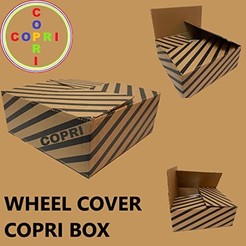 Coprit set poklopca od 4 kotača 14 inčni srebrni-crni Hubcap Snap-on fits bmw