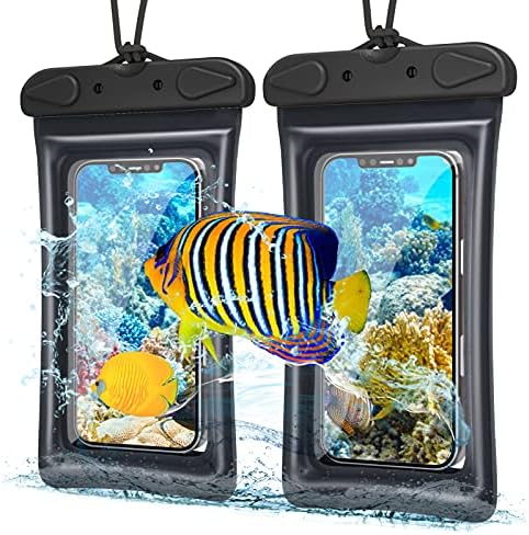 Cambond vodootporna futrola za telefon, vodootporna torbica za telefon Clear Dry Bag kompatibilna sa iPhoneom 12 Pro Max XR 8 7 Galaxy, Snorkeling oprema za krstarenje kajakom za plažu za odmor, 2 Pakovanje