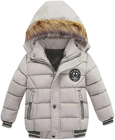 Dječaci Toddler zimski kaput jakna kaput kaput kaput modna djeca topla jakna za jakna dječaka i jaknu i jaknu lisnatni kaput s kapuljačom