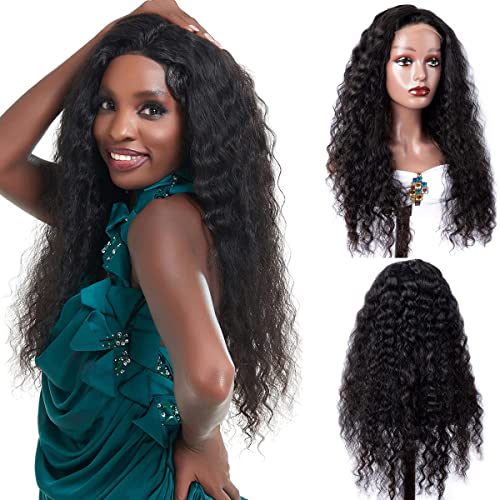 Ouri Hair perike za zatvaranje vodenih valova ljudska kosa 5x5 vodene talasne čipke za zatvaranje ljudske kose perike 180% gustoće za crne žene