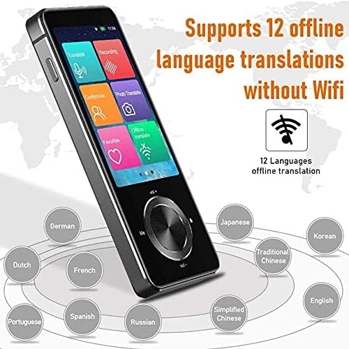 ZLXDP M9 prijenosni Prevodilac jezika 107 jezika dvosmjerni Wifi u realnom vremenu / Offline snimanje / Photo Translatio Prevodilac