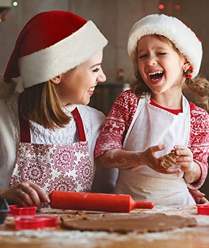 MeiLiMiYu 2 paket Božić šešir Santa kape Fluffy Unisex Božić Santa šešir za odrasle djecu Toddler Žene Muškarci