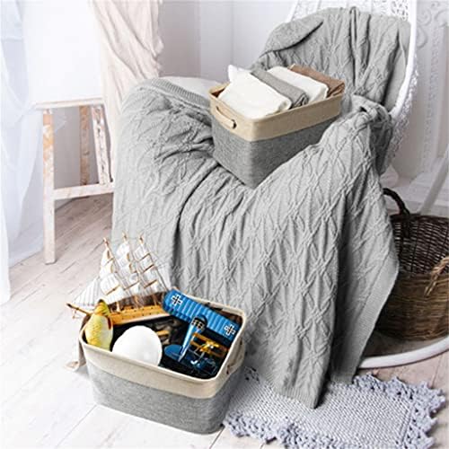 Xjjzs Košarica Sklopiva posteljina Torba Portable Organizator PET Dnevne potrebe za skladištenje odjeće