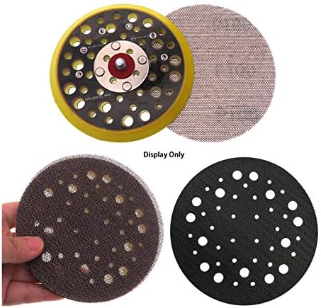 RUČNI LOFT METALNI PUNČKI POVREDE 50 komada od 5 inča 125 mm brusne ručne kuke za diskove i bez prašine ANTICING Oštar abrazivni papir