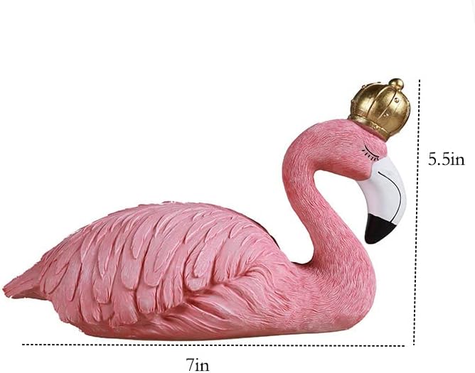Flamingo Resin ukras ukras životinja Biljka cvjetna kutija za odlaganje kutije za odlaganje bombona za vjenčanje dnevne sobe Dekoracija