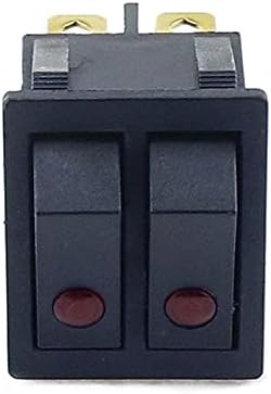 TINTAG KCD3-201 6PIN ON / OFF 31,5 * 26mm 15a 20a / 125V / 250V Twin Cat Eye Eye Switch Hull Switch