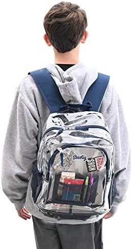 Seastig Clear ruksak za djecu teška TPU transparentna torba prozirna torba stadion vidi kroz ruksak za školu