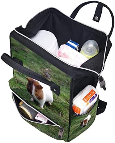 Mala hrčka šetnja travnjaka na otvorenom ruksak ruksak za dječju pelene promjene torbe s više funkcija Velika kapaciteta putna torba