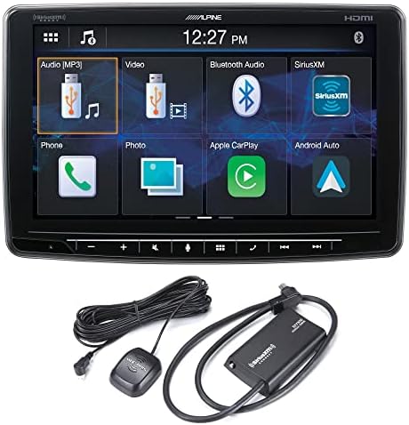 Alpine ILX-F409 9 HALO9 multimedijski prijemnik kompatibilan sa Apple Car Play / Android Auto sa satelitskim radio-tjunerom sa satelitskim