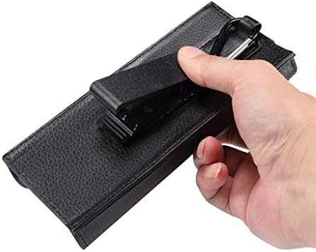 SDFGH kožni kaiš za klip za muškarce VAGA TABE WALLET TELEFON CLIP CLIP CASE HOLSTER Torba za torbu za strugu futrola futrola