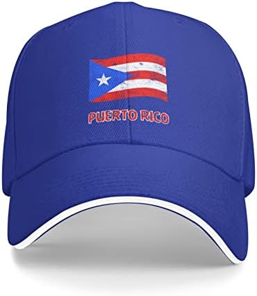 Uniseks Bejzbol Kapa Zastave Portorika Odgovara Muškarcima I Ženama Podesiva Kapa Za Sendviče Sa Šeširom Za Tatu