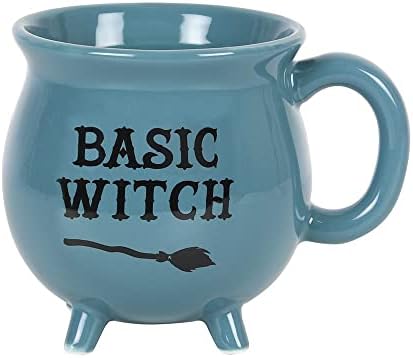 SUMMIT kolekcija 12 fl oz Witch's Brew Cauldron Mug Ceramic Drinkware Halloween Decor dekoracija stola