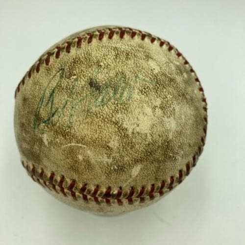 Jackie Robinson potpisao je 1940. godine Rabljena bajball PSA DNA COA - MLB igra polovne baseball