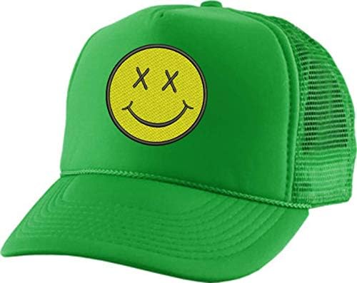 Allntrends šešir za odrasle kamiondžije Smajlić vezena bejzbol kapa Podesiva Snapback
