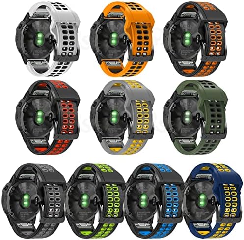 BDNJN Smart Watch Band Trake za Garmin Fenix ​​7x, Fenix ​​6x, 3hr, Fenix ​​5x, Spuštaj MK2, Enduro, Tactix Delta narukvica Brzo fit