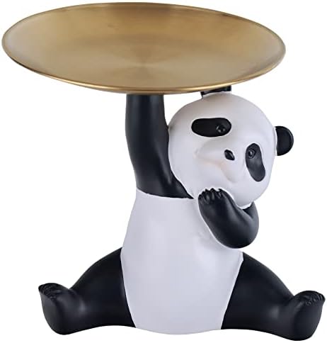 Xingyan Resin Panda Skladištenje - Nadahnite svoj kućni dekor s ovom simpatičnom i funkcionalnom rješenjem za skladištenje za odlaganje