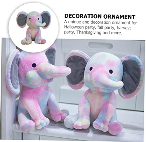 Toyandona Baby Elephant Doll Punjene životinje za djecu Cartoon Plišaničke igračke Dječje putovanja zagrljaju jastuk Slon Party Decor