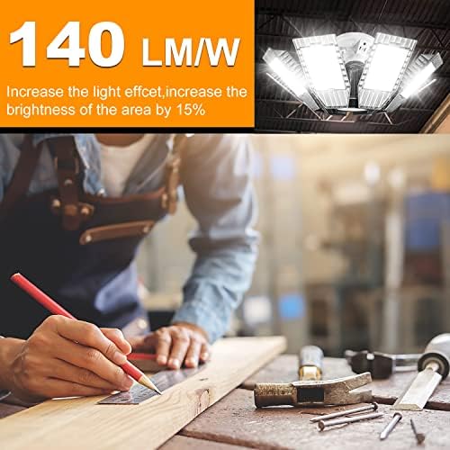 baiyilux 160W LED sijalica sa visokim ležištem 22,400 lumena LED sijalica komercijalnog kvaliteta, E26/E39 baza 110 do 240V-600w Metalhalogenid