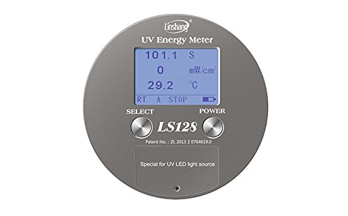 NOVO LS128 UV Energy Mjerač UV snage integrator snage sa krivuljom temperature snage za 340 nm do 420nm UV LED UV stvrdnjavanje