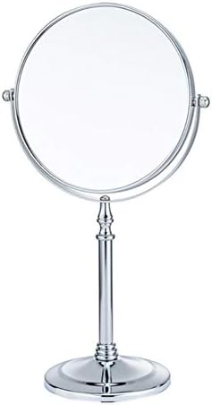 Fcya ogledalo za šminkanje,ogledalo za uvećanje 1 / 20x uvećanje, dvostrano okretno toaletno ogledalo velikog stola, hrom FinishStyle 1-8 inča