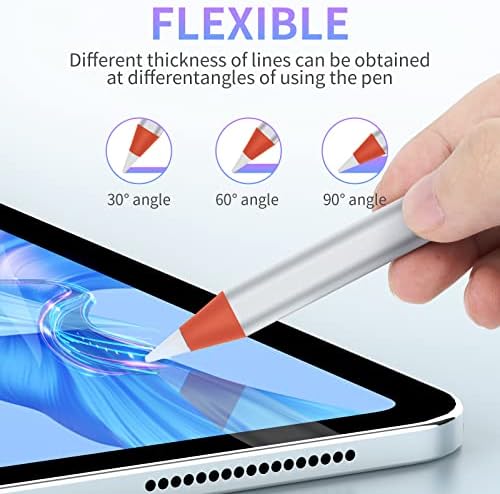 Stylus olovka za odbijanje palma, aktivna olovka kompatibilna sa 2018-2022 Apple iPad Pro 11 / 12,9 inča, jastučić 5 / četvrti / 3. gen, iPad Mini 6. / 5. Gen iPad 10. / 9. / 8. / 7. / 6. gen