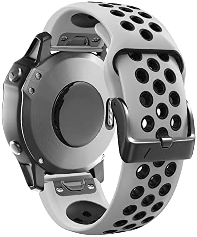 HWGO 26 22 mm remen za sat za Garmin Fenix ​​7 7x 6 6x Pro Fenix ​​5x 5 3 3hr S60 MK1 Gledajte brzo izdanje Silikone EasyFit ručni nosač