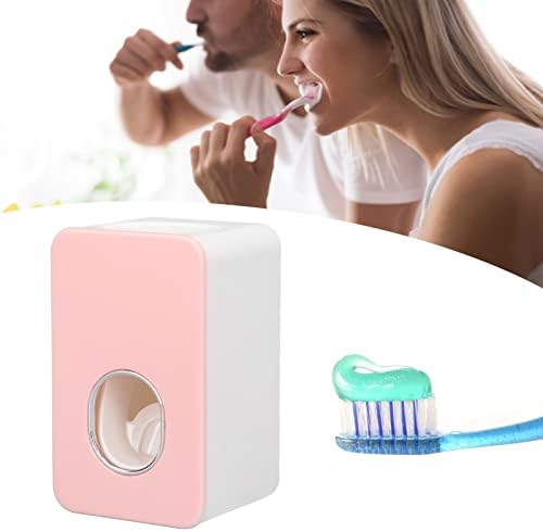 Ftvogue Automatski dozator paste za zube zidni pribor za kupatilo ABS sa Super lepljivom usisnom podlogom za decu porodicu