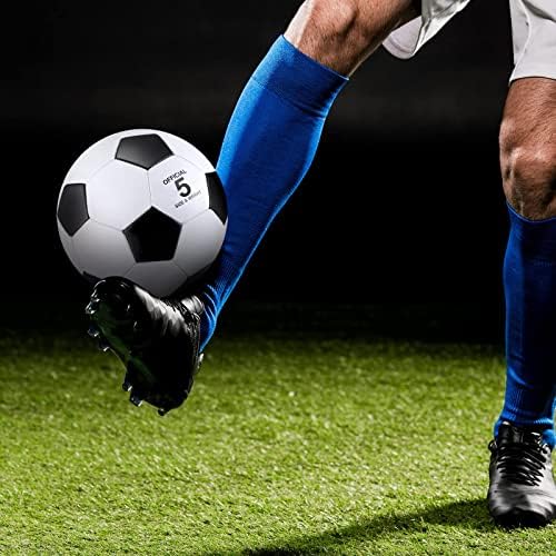 4 pakovanje nogometne lopte sa pumpom veličine 4, veličina 5, izvan sportskih fudbalskih kuglica za šibljem loptu za igru ​​trening za obuku mladih igrača za odrasle