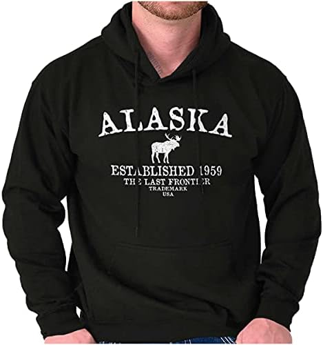 Aljaska Vintage Etapen Hipster Hoodie Dukserirt ženske muškarce