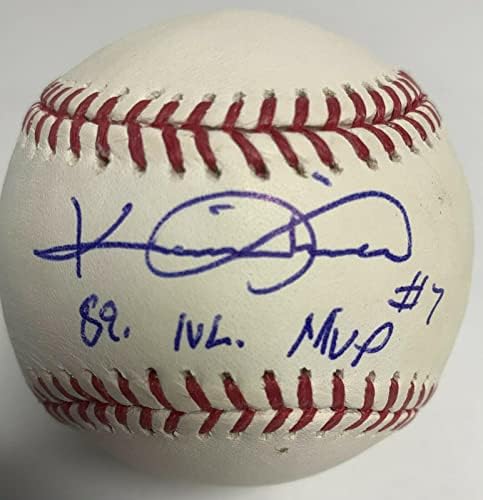 Kevin Mitchell potpisao veliku ligu bejzbol MLB 89 NL MVP PSA W40143 - AUTOGREM BASEBALLS