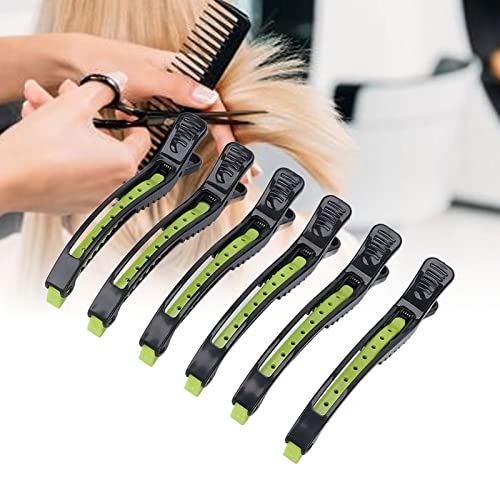 6pcs Duckbill Clip, profesionalni isječak za kosu Prijenosni kućni salon presjeka za kosu za klip za oblikovanje za frizuru za frizuru