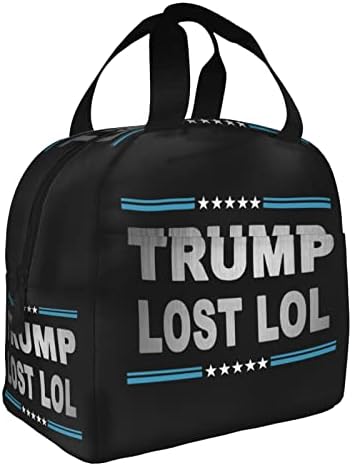 Swpwab Donald Trump izgubio lol višekratnu prenosna folija zadešena izolirana bento torba za muškarce i žene