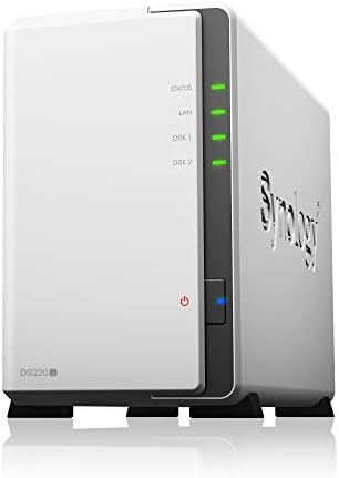 Synology Ds220j 2-Bay 16TB paket sa 2x 8TB WD Red Plus