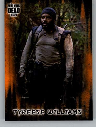 2018 TOPPS hodanje mrtvih lovaca i lovljenih narančasta # 25 Tyreese Williams trgovačka kartica