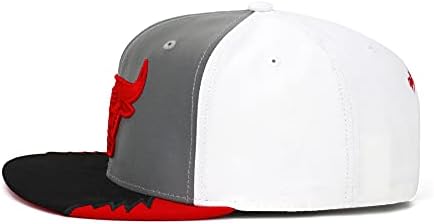 Mitchell & amp; Ness Chicago Bulls DAN 5 Snapback šešir Podesiva kapa - 5 Retro Vatreni crveni srebrni jezik
