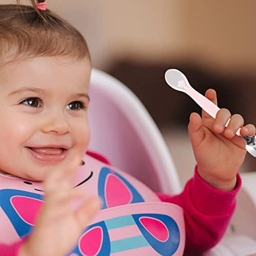 Doitool Baby Spoons Baby Spoon inox grejpfrut Spoons Toddler Training Spoon za Baby Infant Dvoglave voćne hrane pribor za struganje Baby Spoons Baby Spoon
