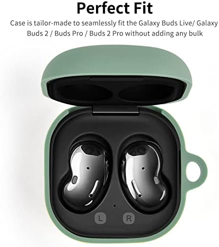 FILOTO futrola za Samsung Galaxy Buds 2 / Galaxy Buds Pro / Galaxy Buds Live / Buds 2 Pro, Slatke silikonske uši za zaštitu poklopca poklopca sa narukvicama