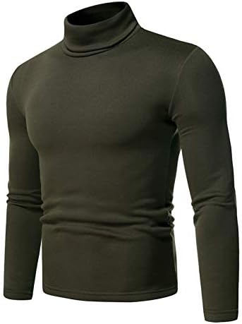 Lohumai Muška košulja s dugim rukavima - Termički kompresion Osnovni sloj Thirt Slim Fit Ležerni pulover