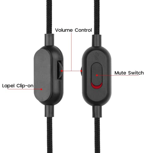 QC35 mikrofon bum kabl sa eksternim igra Mic za Bose QuietComfort 35 II & Quiet Comfort 35 slušalice, Gaming Mic sa Mute Switch za PC, Laptop, PS4, PS5, Xbox One kontroler