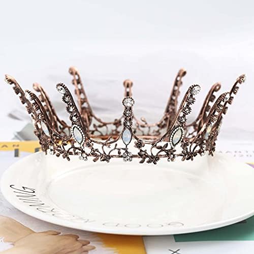 Victray Baroque queen Crown vjenčane krune i tijare nevjeste Crown Party Dodaci za kosu za žene