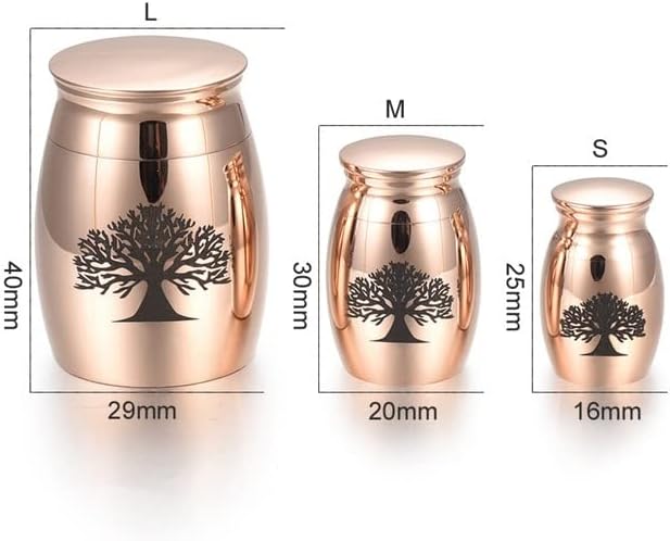 Biaihqie kremacija urn za ljudski pepeo - za odrasle pogrebne ručno izrađene - urne za pepeo - urnit set od 3