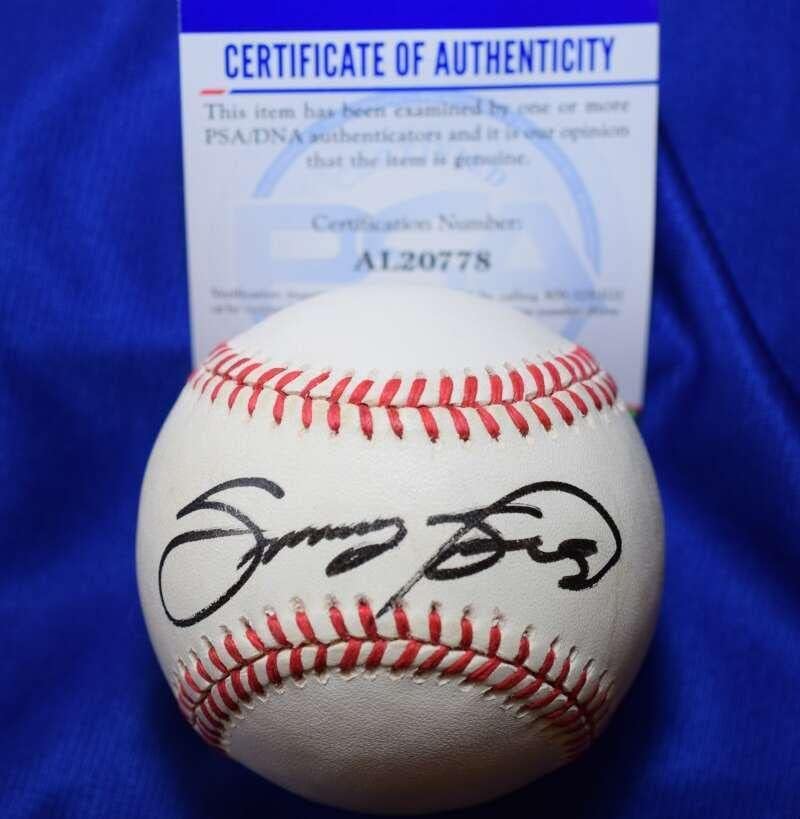Sammy Sosa PSA DNA COA Autograph Nacionalna liga onl potpisan bejzbol - autogramirani bejzbol