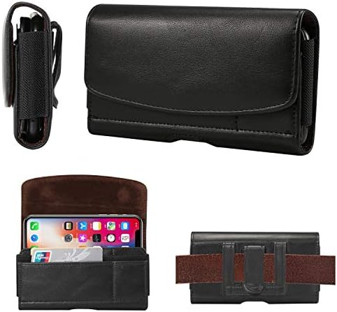 Smiješno pakovanje kompatibilno sa iPhone 11 Pro / XS / X kožnim kaišnim kaišem, torbica za kaiš kabine Kompatibilan sa Samsung Galaxy S10E / S9 / S8 / S7 / S6 Edge / S6. Kućište novčanika sa torbom torbicom držača kartice