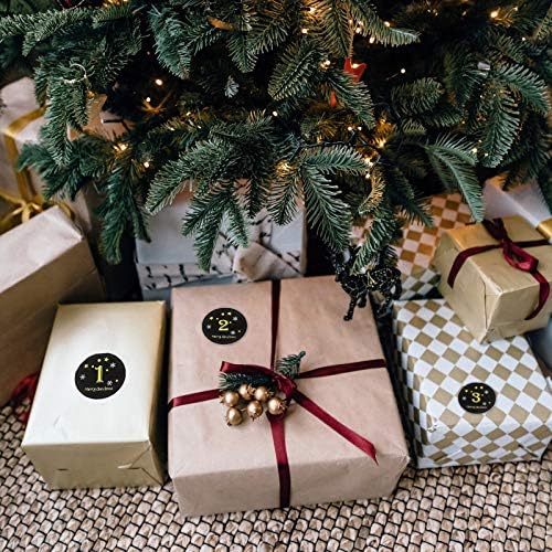 40 listova Božićni broj bombon poklon torba za brtvene naljepnice Ljepile poklon naljepnice Početna Dekor za slavne zabave