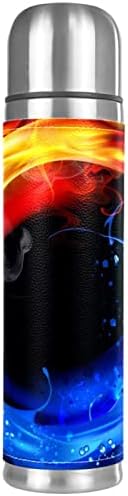 Vatrogasna voda Yin Yin Retro vakuum izolirani od nehrđajućeg čelika Termos boce 16oz, za višekratnu sigurnost, boca sa šalicama,